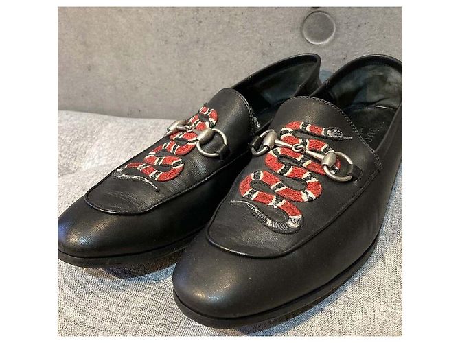 Gucci Mocassino serpente nero - vista 2