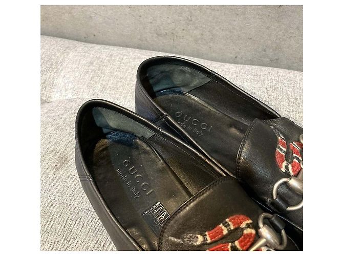 Gucci Mocassino serpente nero - vista 4