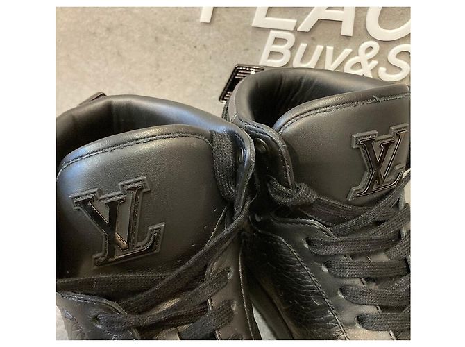 Louis Vuitton Sneaker Boots Revolie Black Nero - vista 5