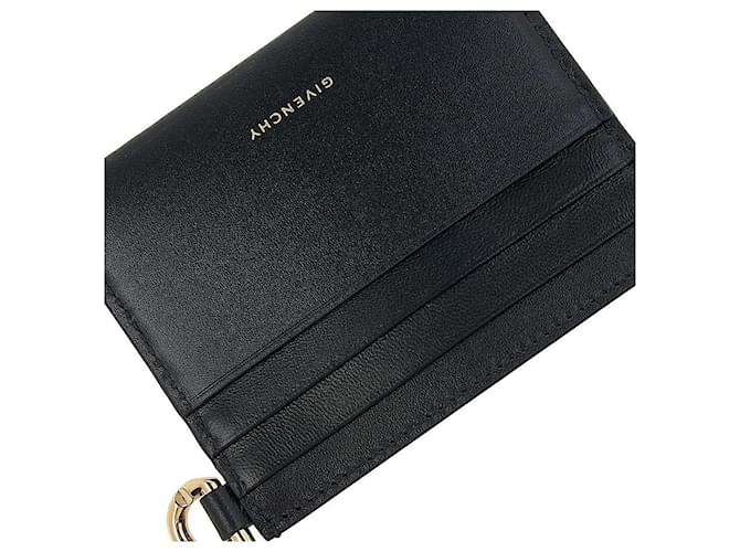 Givenchy Kartenetui aus Leder Schwarz - Ansicht 8