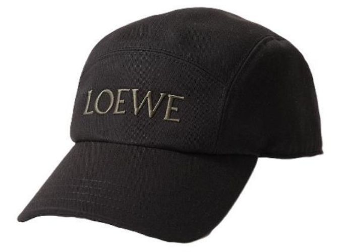 Loewe Camp Cap aus Baumwolle Schwarz - Ansicht 3