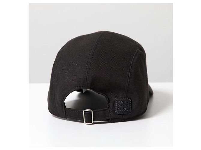 Loewe Camp Cap aus Baumwolle Schwarz - Ansicht 5