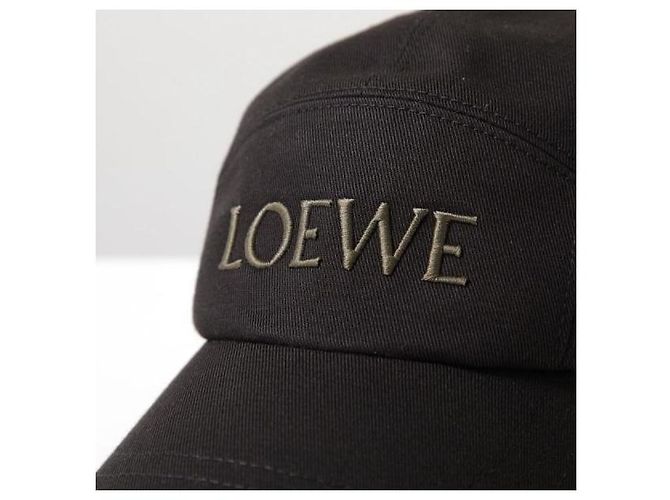 Loewe Camp Cap aus Baumwolle Schwarz - Ansicht 8