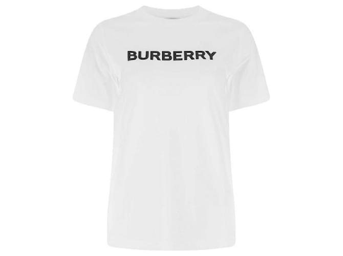 Burberry Baumwoll-T-Shirt Weiß - Ansicht 3