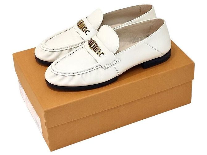 Tod's Mocassini in pelle Bianco - vista 5