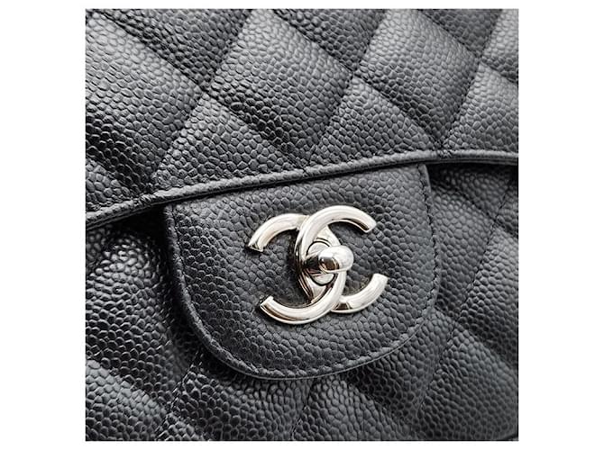 Chanel Caviar Classic Jumbo Nero - vista 8