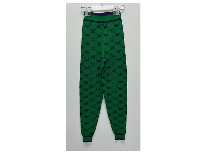 Gucci Adidas Jacquard-Woll-Crop-Strick Mehrfarben - Ansicht 6