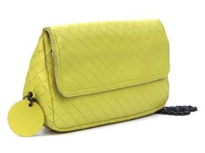 Bottega Veneta Lime Schultertasche - Ansicht 2