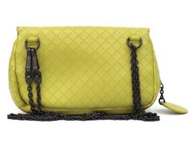 Bottega Veneta Lime Schultertasche - Ansicht 4