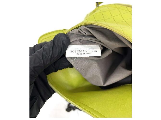 Bottega Veneta Lime Schultertasche - Ansicht 8
