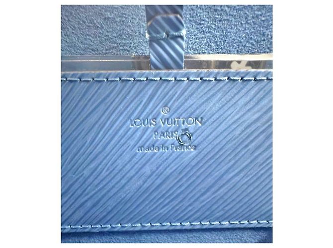 Louis Vuitton Blue Twist MM Azul - vista 8
