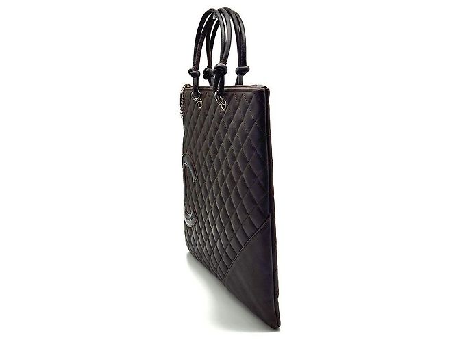 Chanel Borsa Tote Piatta Gabrielle Renew Nero - vista 2