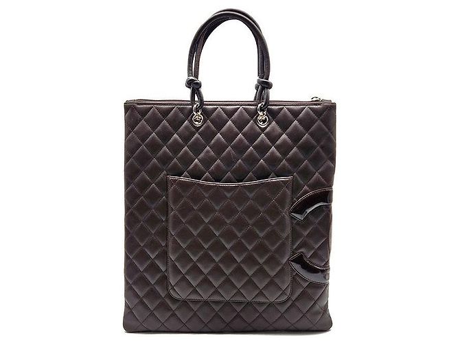 Chanel Borsa Tote Piatta Gabrielle Renew Nero - vista 3