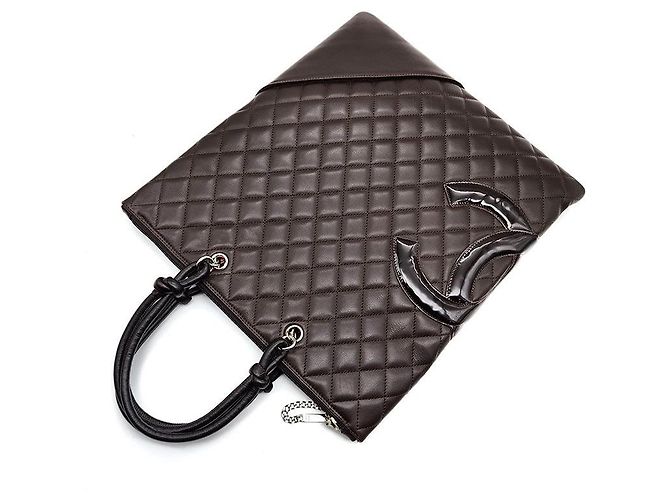 Chanel Borsa Tote Piatta Gabrielle Renew Nero - vista 4