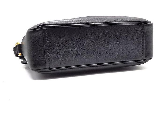 Prada Borsa fotocamera Vitello Nero - vista 7
