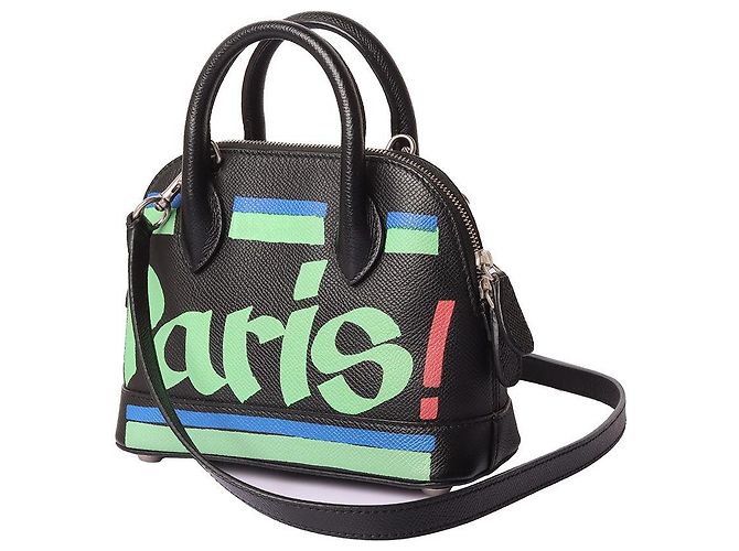 Balenciaga Borsa a tracolla Graffiti Billtop Handle Nero - vista 2
