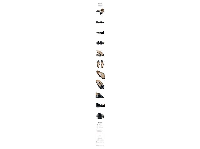 Jimmy Choo Scarpe basse Bob Black Crystal da donna Multicolore - vista 11