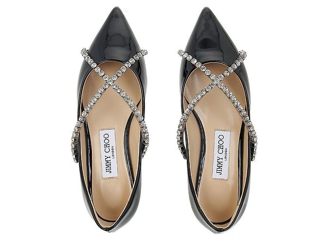 Jimmy Choo Scarpe basse Bob Black Crystal da donna Multicolore - vista 6