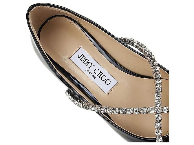 Jimmy Choo Scarpe basse Bob Black Crystal da donna Multicolore - vista 7