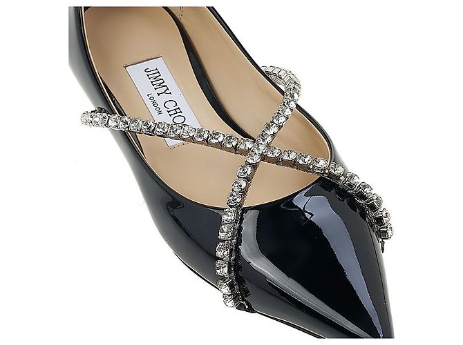 Jimmy Choo Scarpe basse Bob Black Crystal da donna Multicolore - vista 8