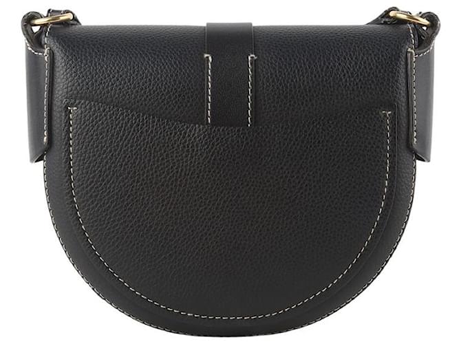 Chloé Borsa a tracolla Dali Saddle Small Nero - vista 3