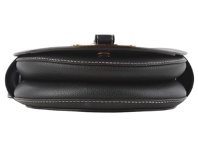 Chloé Borsa a tracolla Dali Saddle Small Nero - vista 6