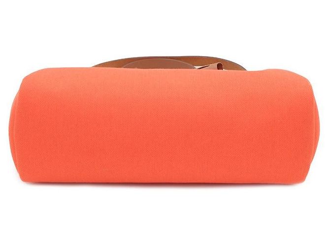 Hermès NUOVA ZIP Herline Herbag PM Tote Bag e Shoulder Bag Arancione - vista 9