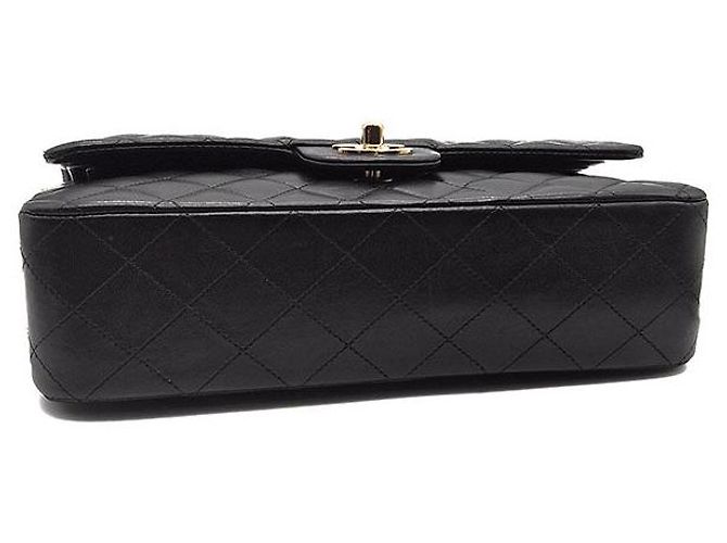 Chanel Klassisches Lammleder Medium Schwarz - Ansicht 7