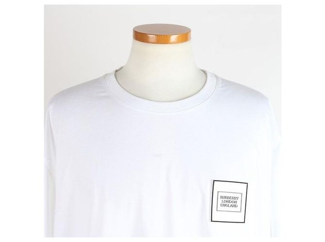 Burberry Camiseta con Logo de Manga Corta XXL Blanco - vista 5