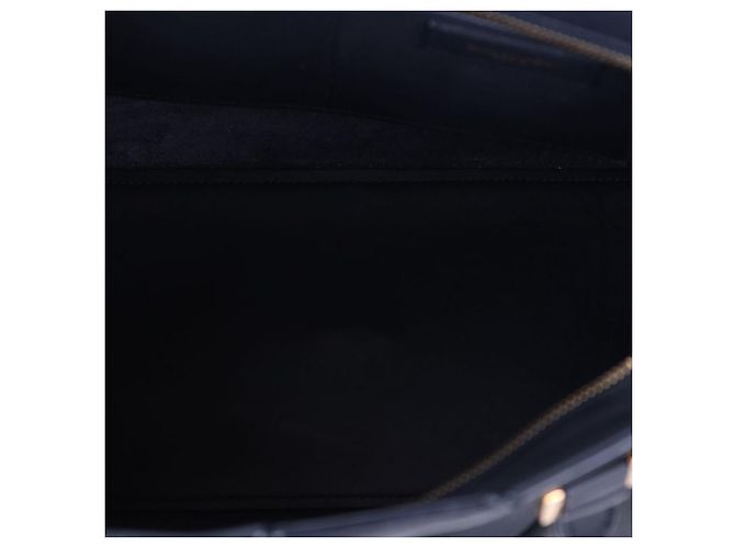Saint Laurent Borsa a tracolla piccola Cabas Chyc Gold Blu - vista 11