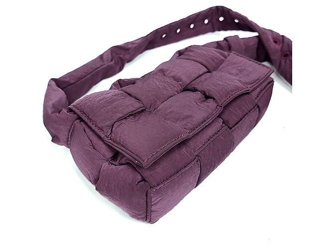 Bottega Veneta Bolsa Cassette acolchoada pequena Rosa - vista 3