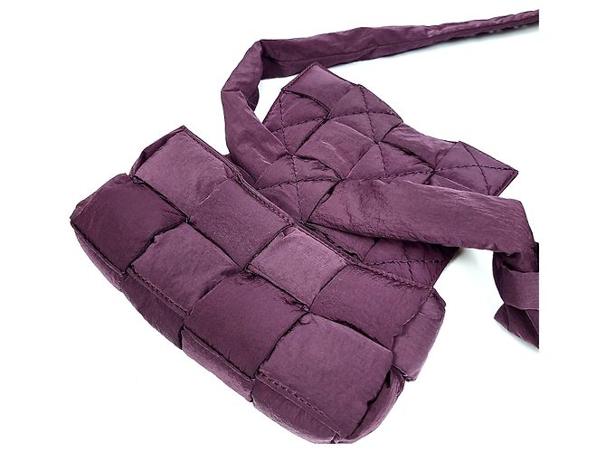 Bottega Veneta Bolsa Cassette acolchoada pequena Rosa - vista 5
