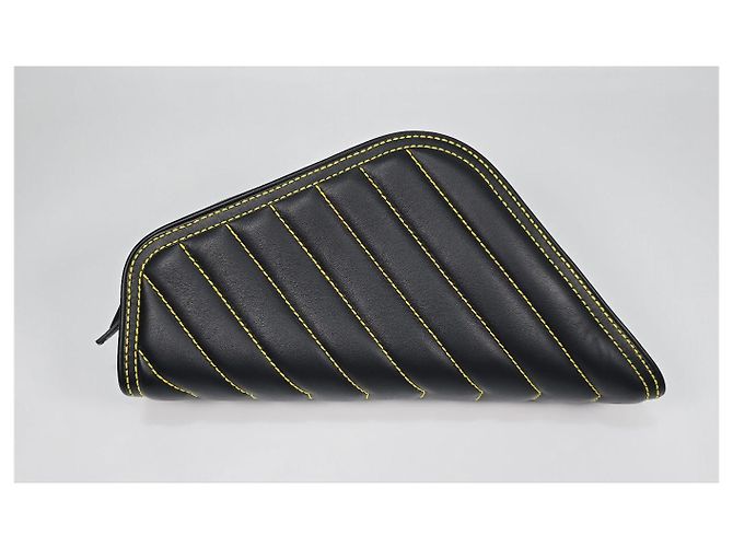 Balenciaga Clutch de couro acolchoado estilo Car Multicor - vista 3