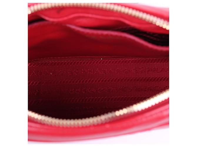 Prada Borsa a tracolla Diagram Mini Chain Rosso - vista 11