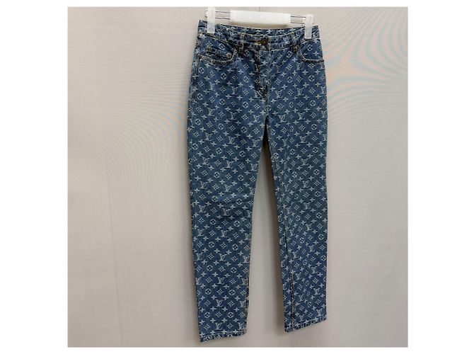Louis Vuitton Monogram Denim Hose Mehrfarben - Ansicht 3