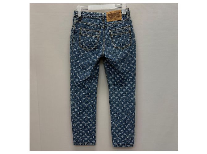 Louis Vuitton Monogram Denim Hose Mehrfarben - Ansicht 5