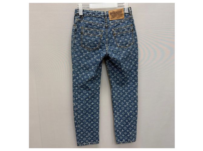 Louis Vuitton Monogram Denim Hose Mehrfarben - Ansicht 7