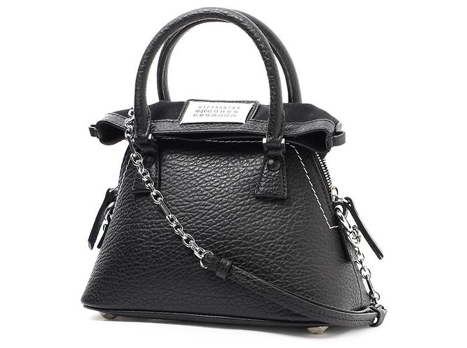 Maison Martin Margiela Micro borsa Maison Margiela Nero - vista 12
