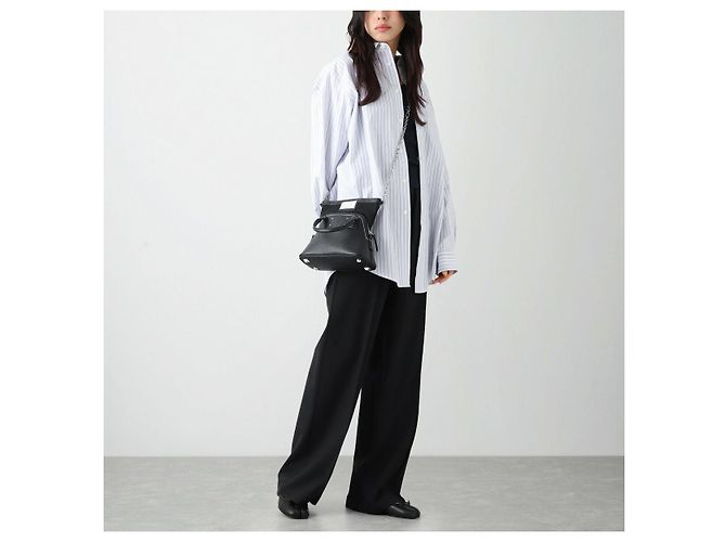 Maison Martin Margiela Micro borsa Maison Margiela Nero - vista 8