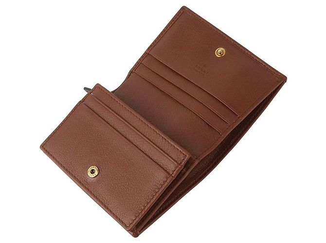 Gucci Cartera tarjetero de bambú Diana Negro - vista 5