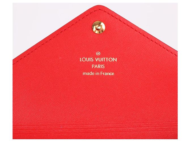 Louis Vuitton Pochette Kirigami Clutch Bag Rosso - vista 10