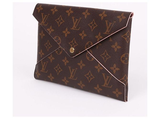 Louis Vuitton Pochette Kirigami Clutch Bag Rosso - vista 4