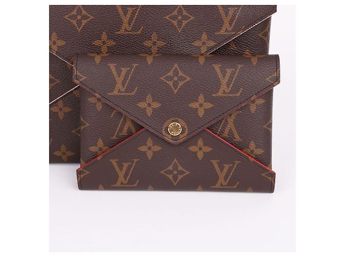 Louis Vuitton Pochette Kirigami Clutch Bag Rosso - vista 9