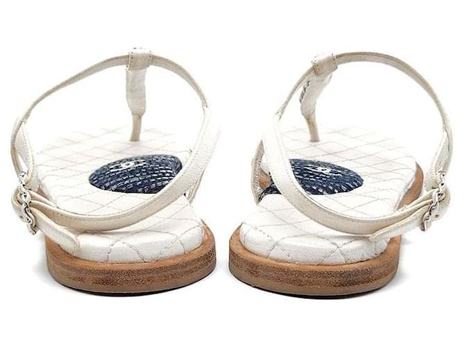 Chanel Sandali con catena Multicolore - vista 4