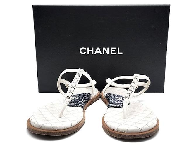 Chanel Sandali con catena Multicolore - vista 8