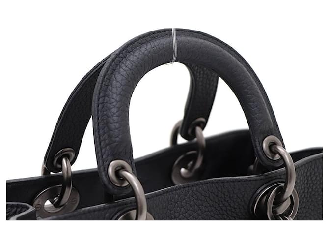 Mini borsa tote e borsa a tracolla Diorissimo Nero - vista 5