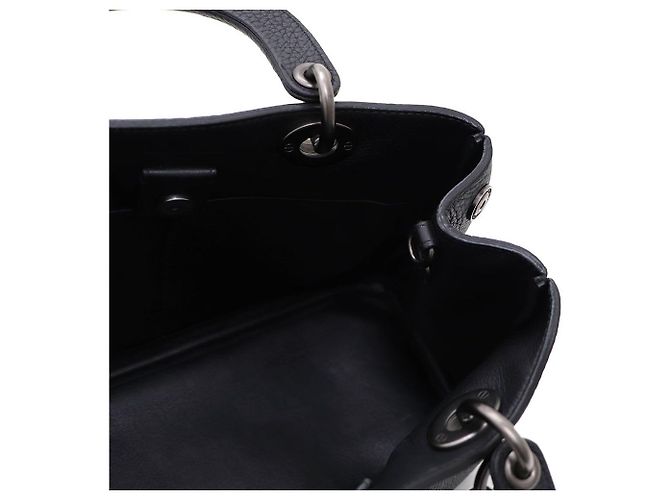 Mini borsa tote e borsa a tracolla Diorissimo Nero - vista 9