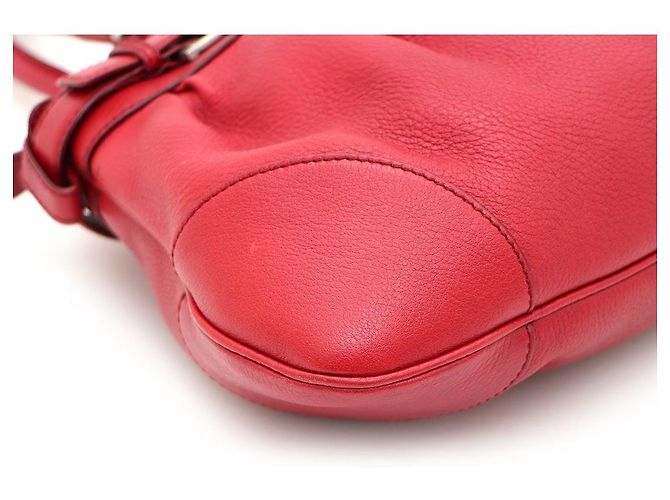 Salvatore Ferragamo Borsa Tote e Borsa a Spalla Gancini Rosso - vista 5