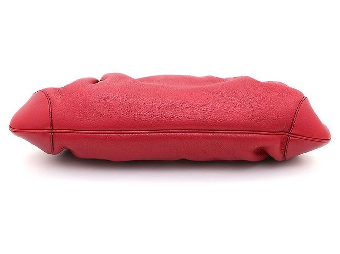 Salvatore Ferragamo Borsa Tote e Borsa a Spalla Gancini Rosso - vista 6