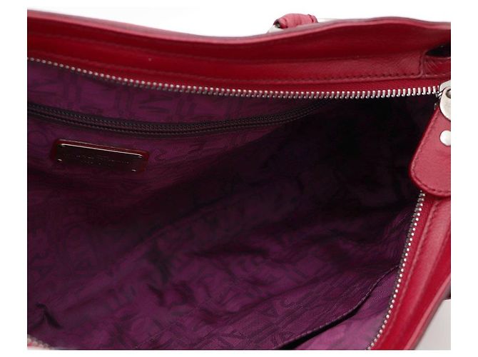 Salvatore Ferragamo Borsa Tote e Borsa a Spalla Gancini Rosso - vista 7